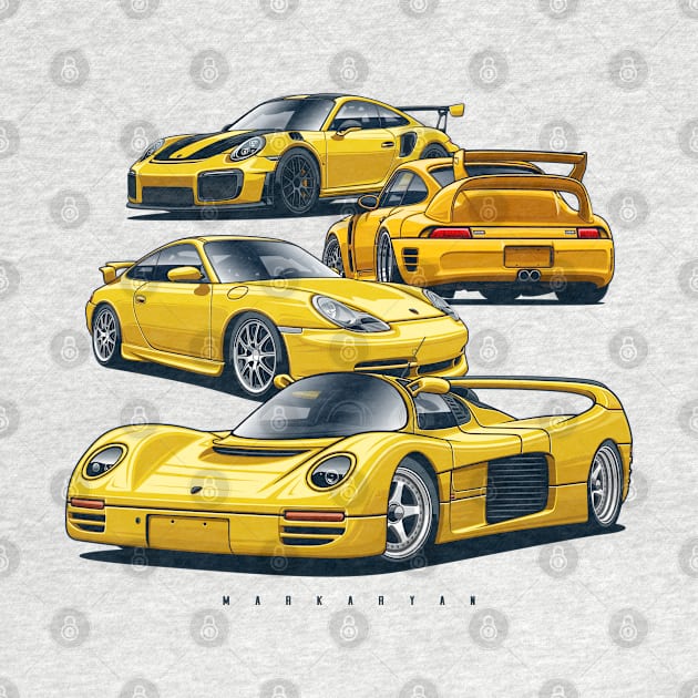 Yellow legends by Markaryan